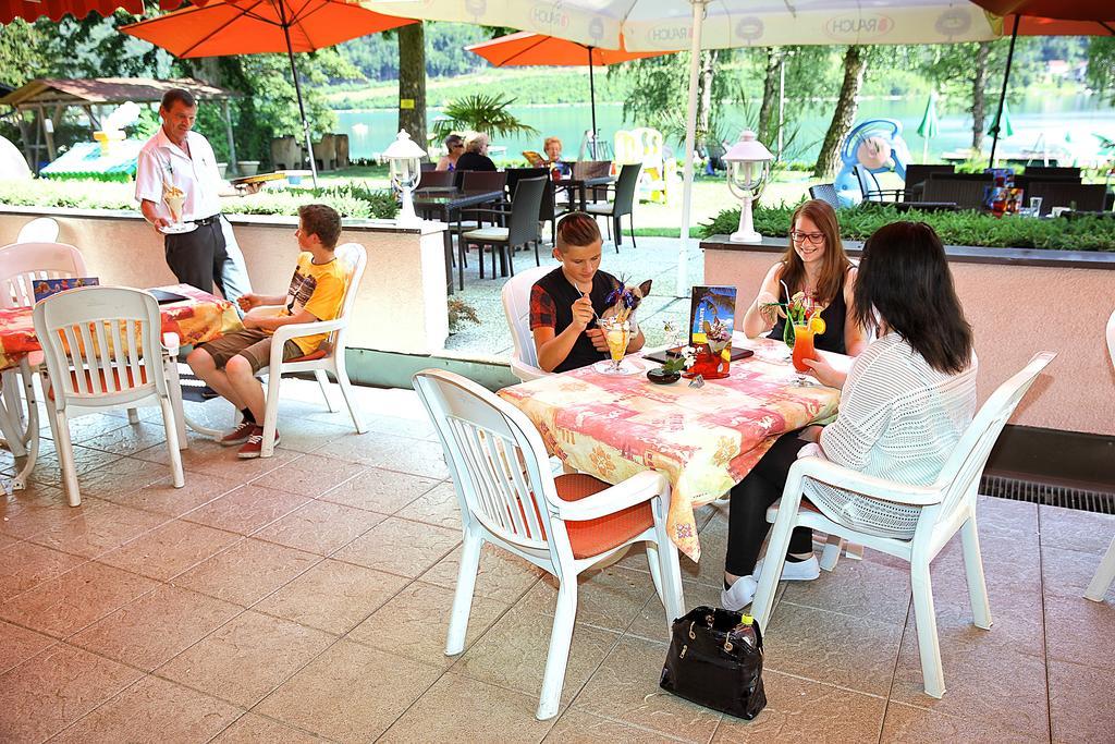Strandhotel Orchidee Sankt Kanzian am Klopeiner See Dış mekan fotoğraf