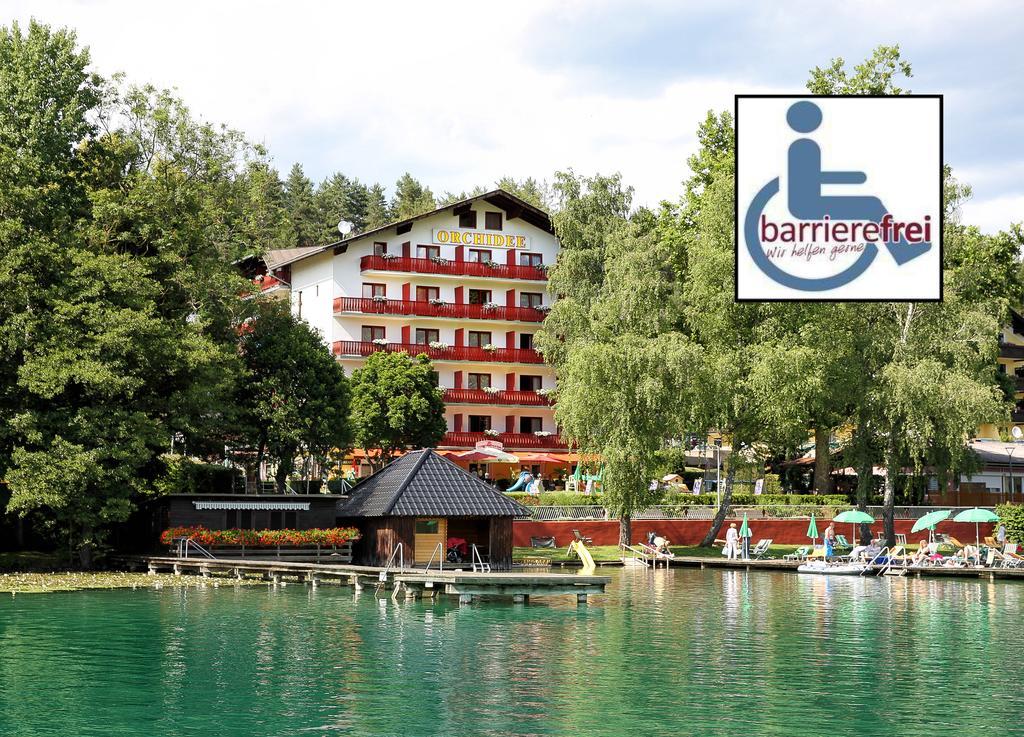 Strandhotel Orchidee Sankt Kanzian am Klopeiner See Dış mekan fotoğraf