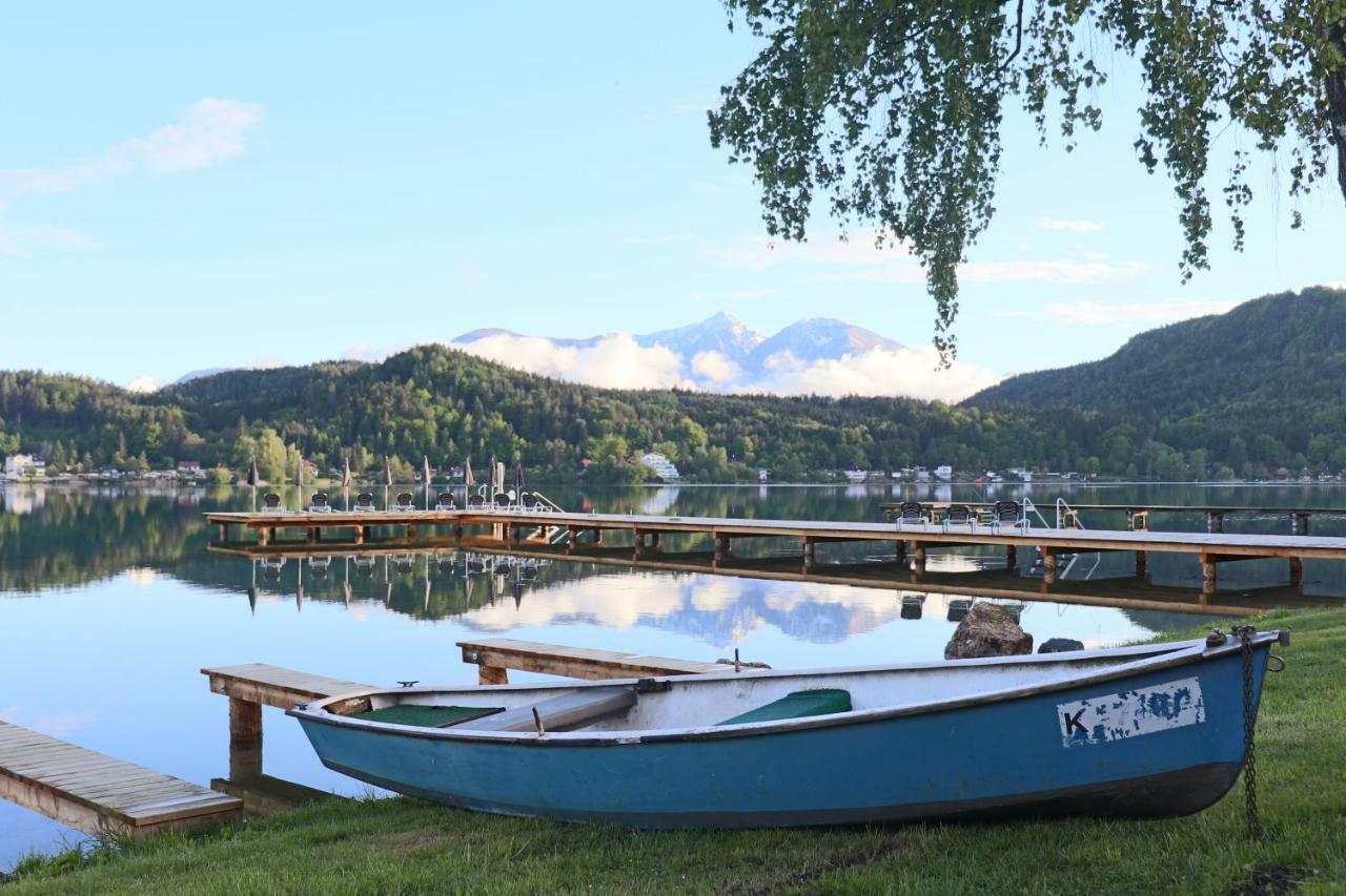 Strandhotel Orchidee Sankt Kanzian am Klopeiner See Dış mekan fotoğraf
