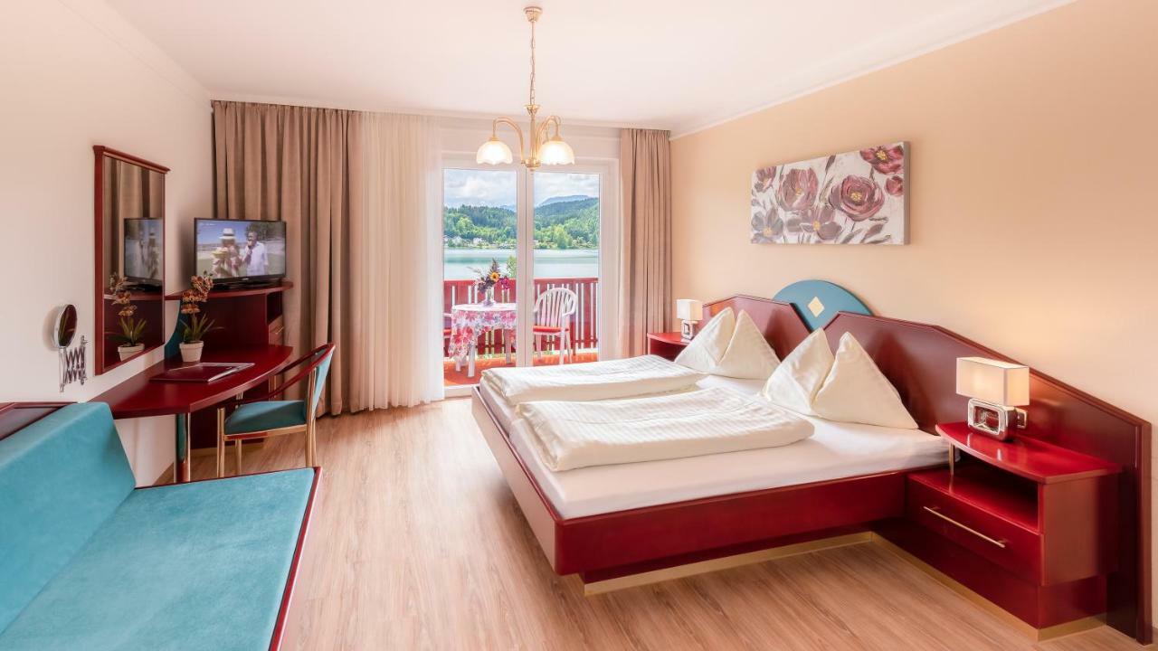 Strandhotel Orchidee Sankt Kanzian am Klopeiner See Dış mekan fotoğraf