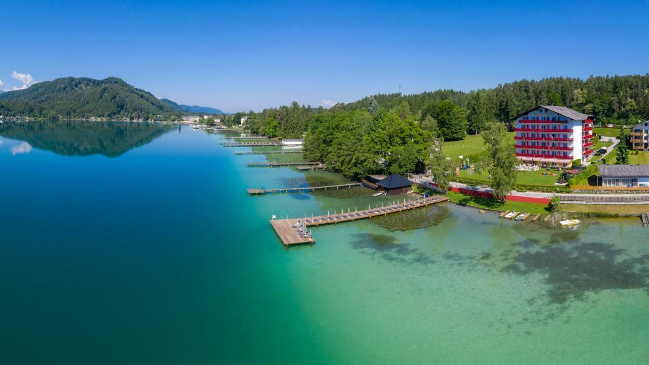 Strandhotel Orchidee Sankt Kanzian am Klopeiner See Dış mekan fotoğraf