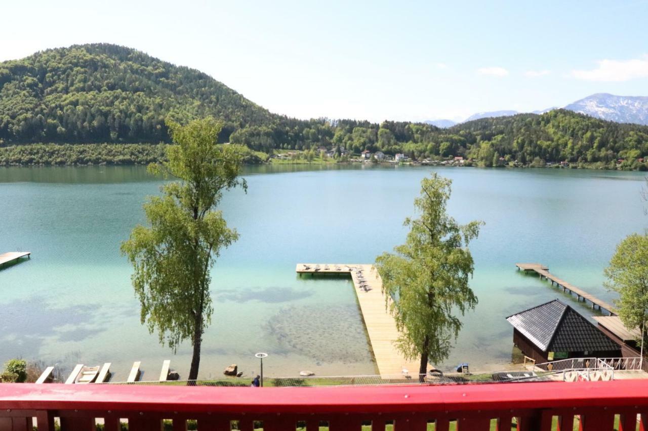 Strandhotel Orchidee Sankt Kanzian am Klopeiner See Dış mekan fotoğraf